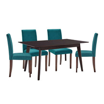 Modway Furniture Modern Prosper 5 Piece Upholstered Fabric Dining Set - EEI-4285