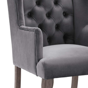 Modway Furniture Modern Realm Armchair Performance Velvet Set of 2 - EEI-4292
