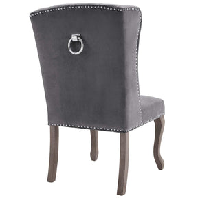 Modway Furniture Modern Apprise Side Chair Performance Velvet Set of 2 - EEI-4293