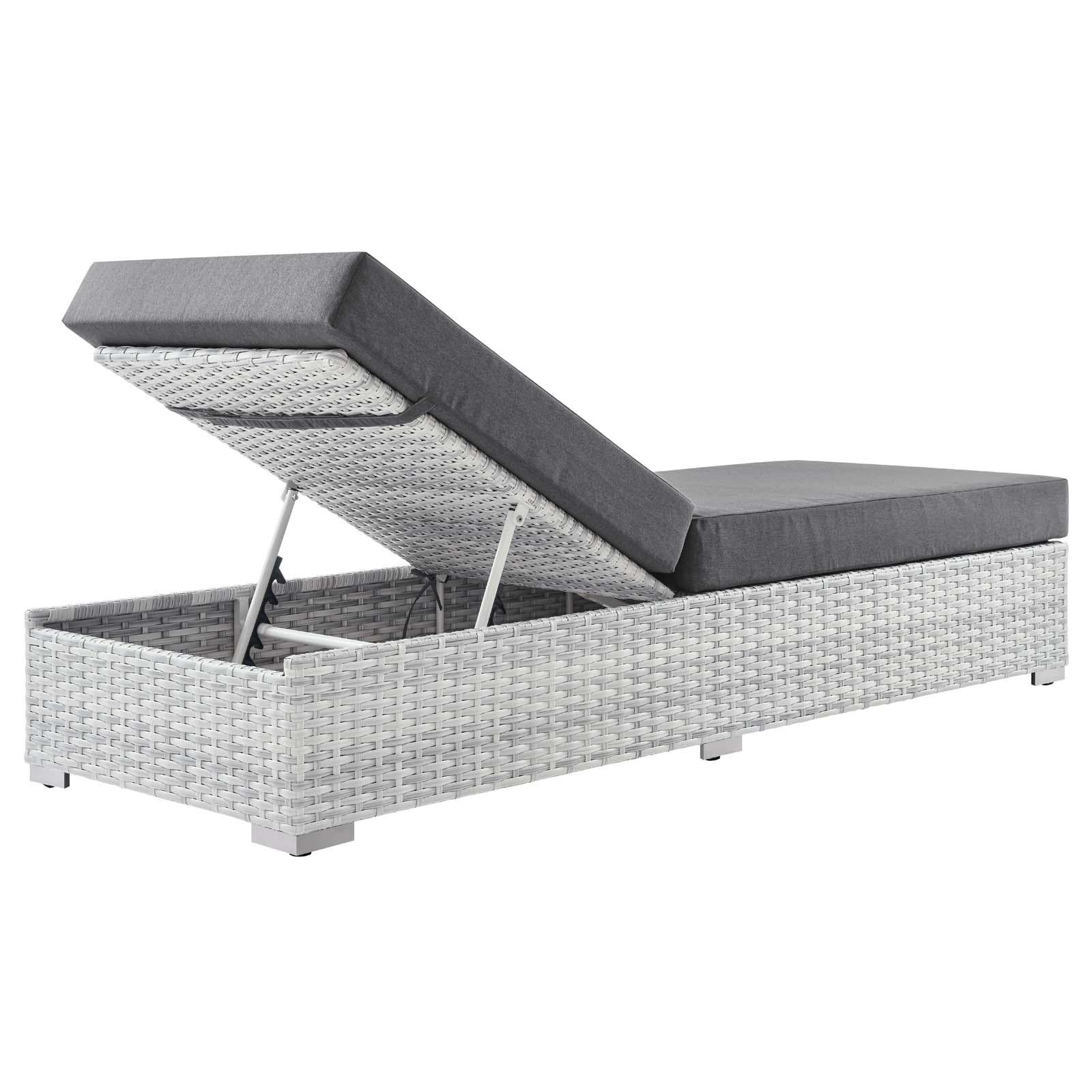 Modway Furniture Modern Convene Outdoor Patio Chaise - EEI-4307