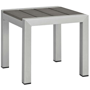 Modway Furniture Modern Shore Sunbrella® Fabric Outdoor Patio Aluminum 7 Piece Set - EEI-4322