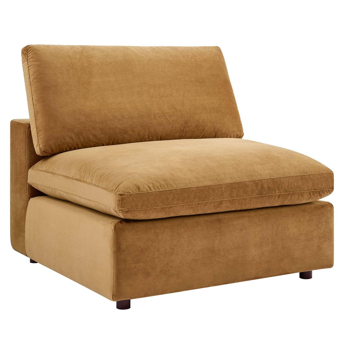 Modway Furniture Modern Commix Down Filled Overstuffed Performance Velvet Armless Chair - EEI-4367