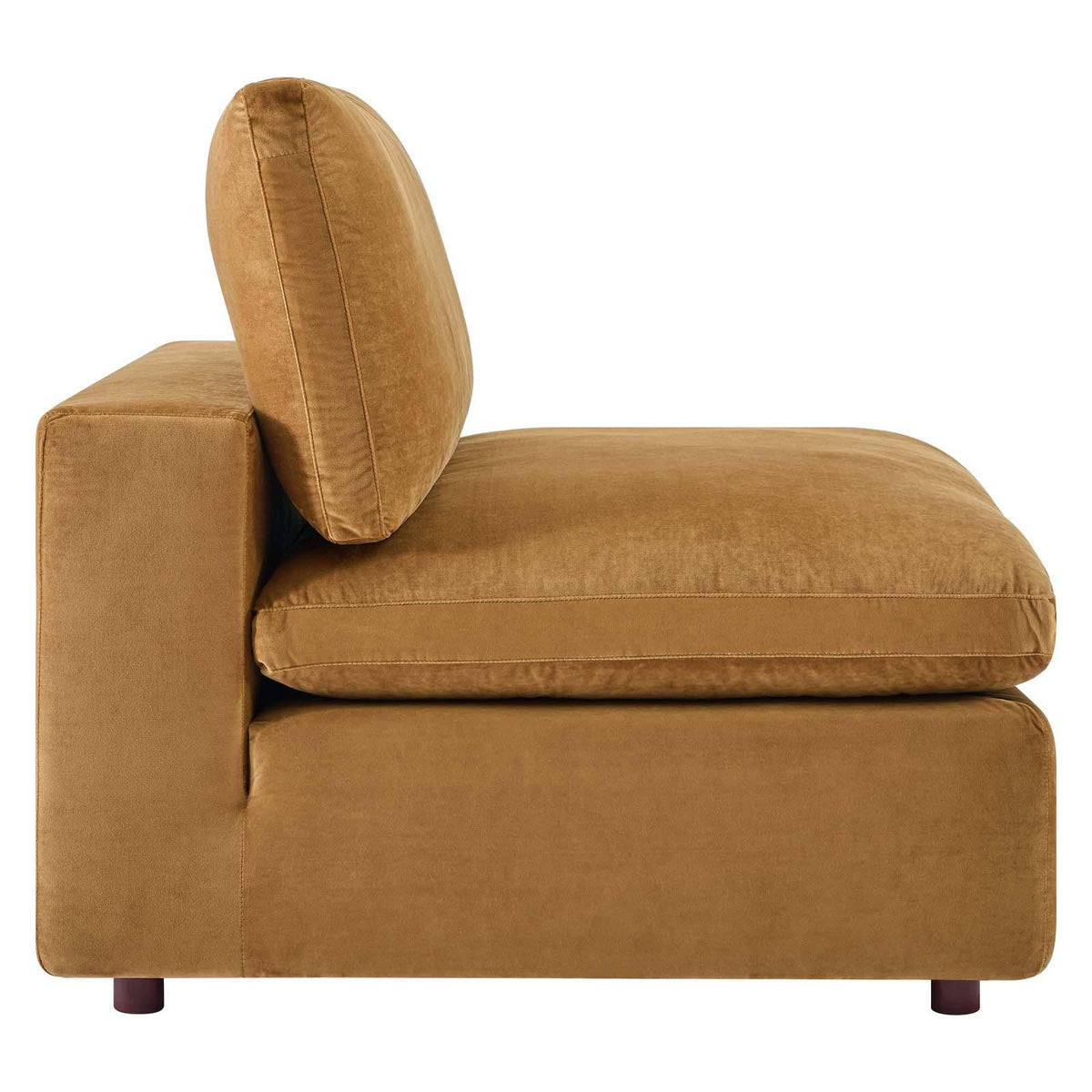 Modway Furniture Modern Commix Down Filled Overstuffed Performance Velvet Armless Chair - EEI-4367