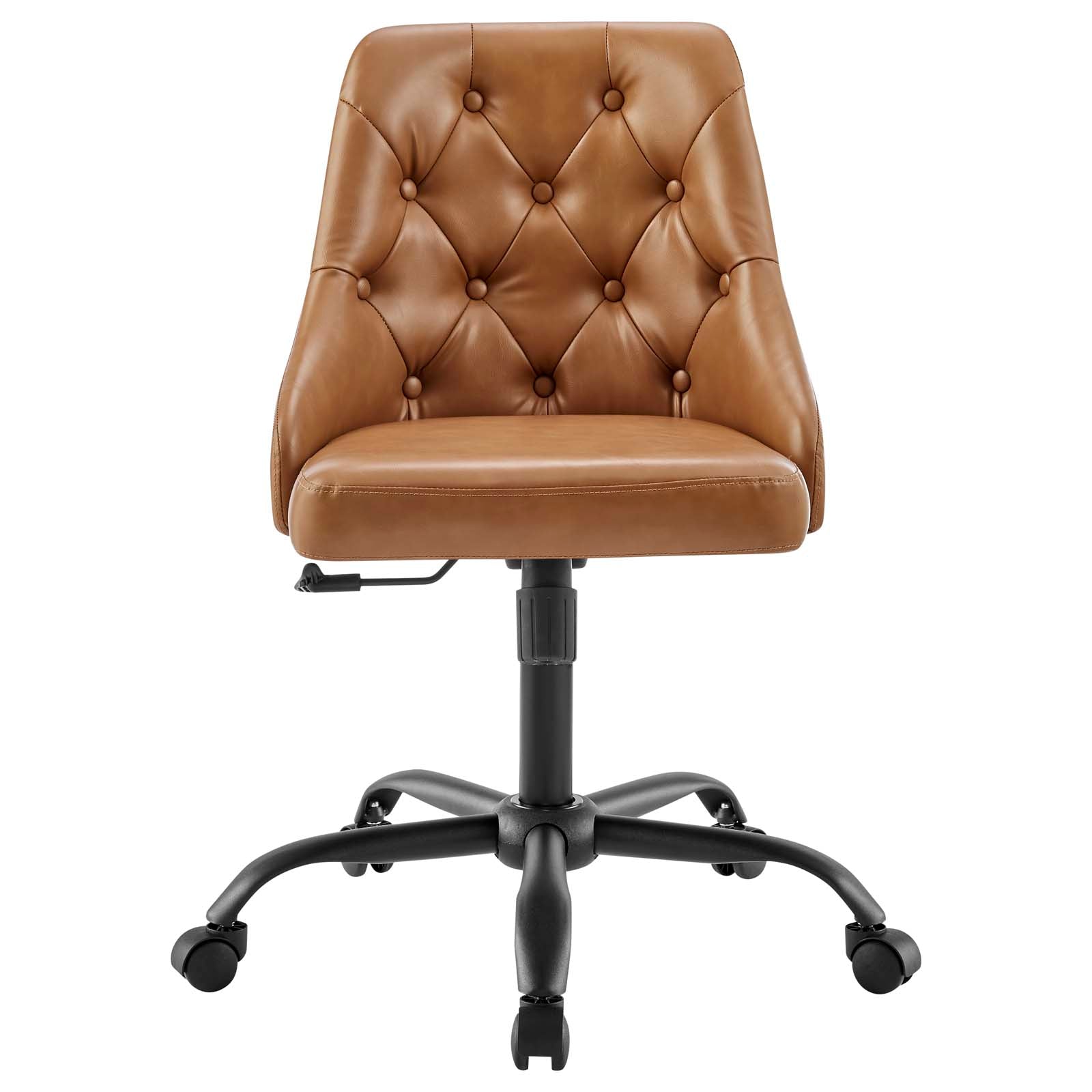 Modway Furniture Modern Distinct Tufted Swivel Vegan Leather Office Chair - EEI-4370