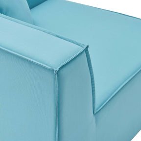 Modway Furniture Modern Saybrook Outdoor Patio Upholstered 3-Piece Sectional Sofa - EEI-4379