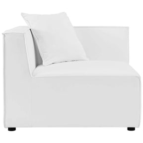 Modway Furniture Modern Saybrook Outdoor Patio Upholstered 3-Piece Sectional Sofa - EEI-4379