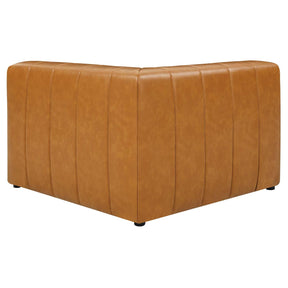Modway Furniture Modern Bartlett Vegan Leather Left-Arm Chair - EEI-4397