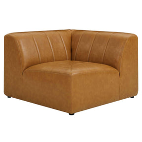 Modway Furniture Modern Bartlett Vegan Leather Corner Chair - EEI-4403