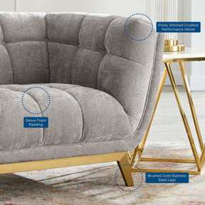 Modway Furniture Modern Bestow Crushed Performance Velvet Armchair - EEI-4412