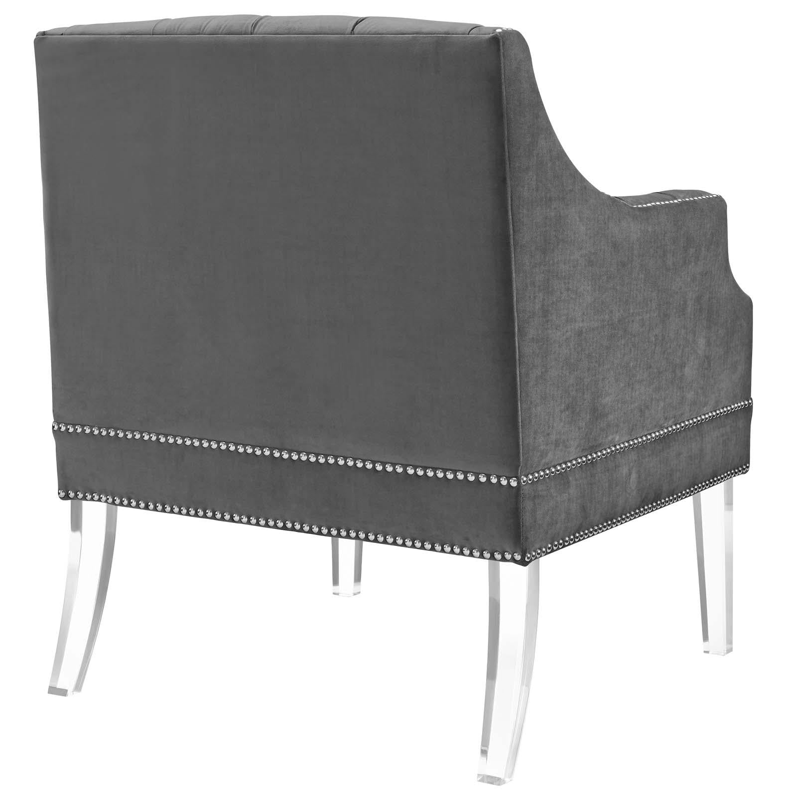 Modway Furniture Modern Proverbial Armchair Performance Velvet Set of 2 - EEI-4421