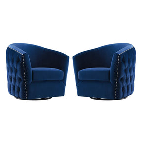 Modway Furniture Modern Rogue Armchair Performance Velvet Set of 2 - EEI-4425