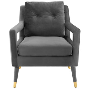 Modway Furniture Modern Premise Armchair Performance Velvet Set of 2 - EEI-4428