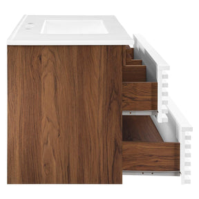 Modway Furniture Modern Render 36" Wall-Mount Bathroom Vanity - EEI-4436