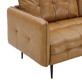 Modway Furniture Modern Cameron Tufted Vegan Leather Sofa - EEI-4452