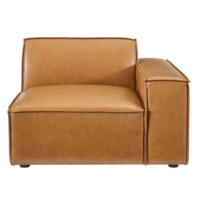 Modway Furniture Modern Restore Right-Arm Vegan Leather Sectional Sofa Chair - EEI-4493