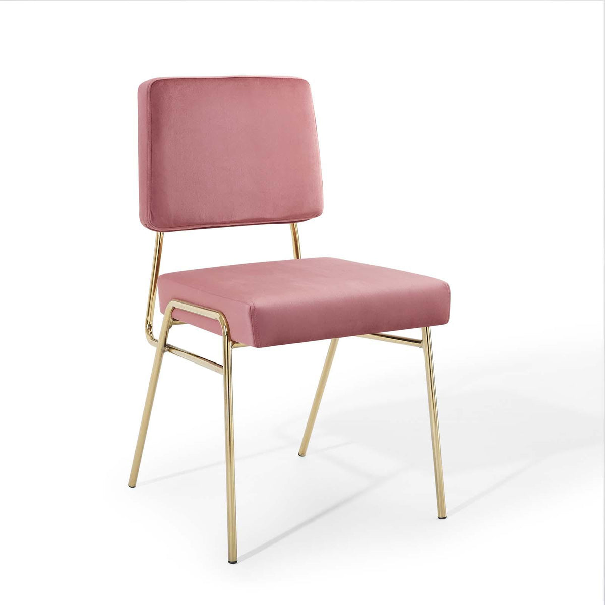 Modway Furniture Modern Craft Dining Side Chair Performance Velvet Set of 2 - EEI-4505