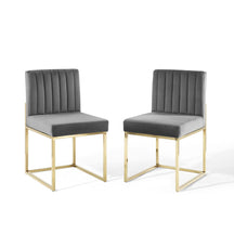 Modway Furniture Modern Carriage Dining Chair Performance Velvet Set of 2 - EEI-4507