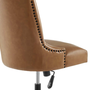 Modway Furniture Modern Empower Channel Tufted Vegan Leather Office Chair - EEI-4577