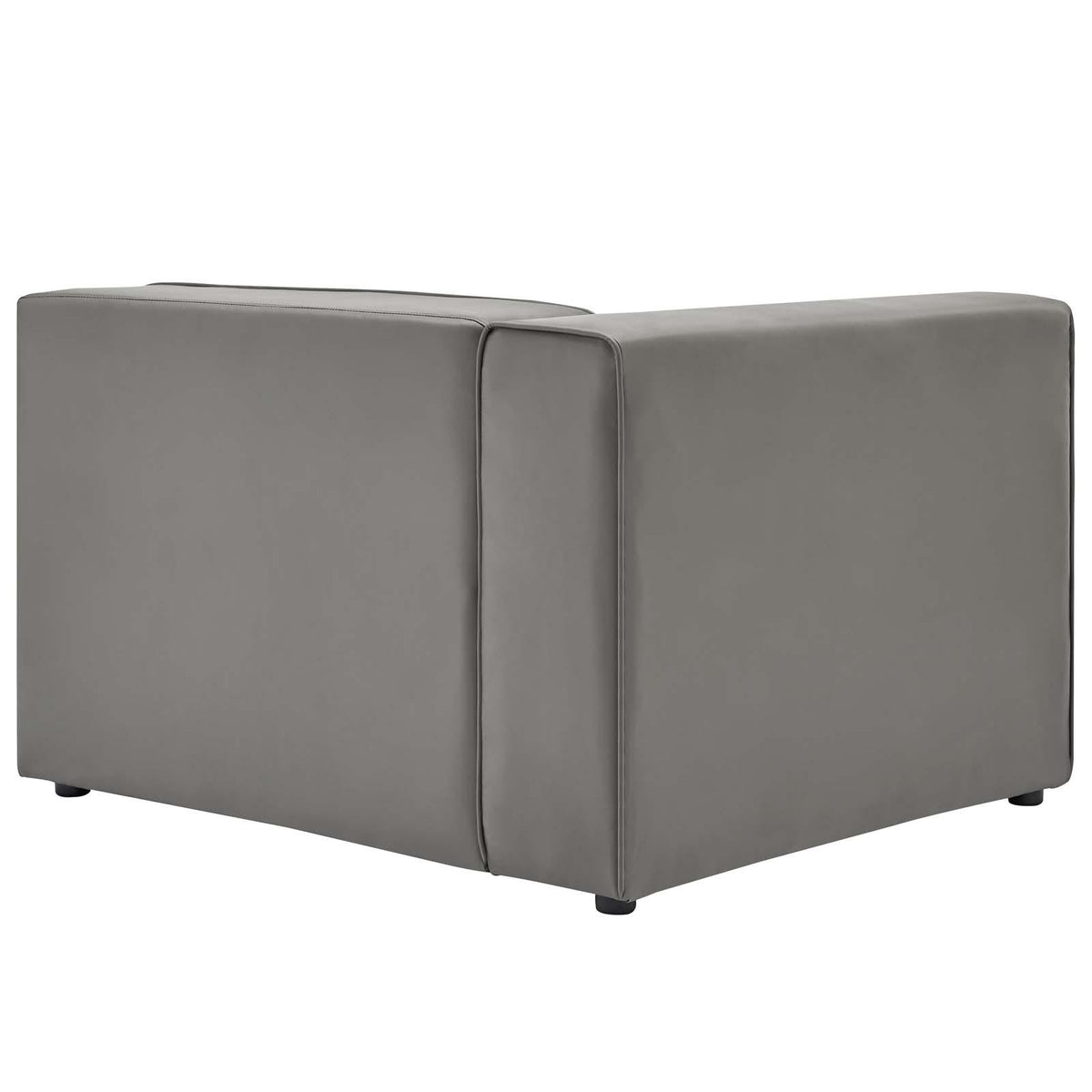 Modway Furniture Modern Mingle Vegan Leather Left-Arm Chair - EEI-4621