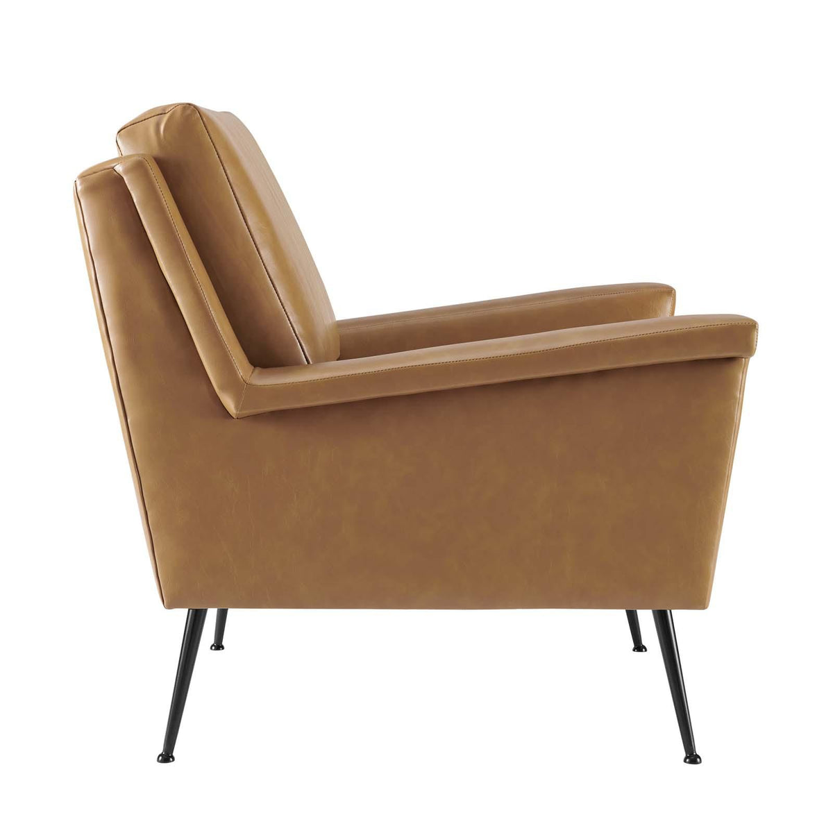 Modway Furniture Modern Chesapeake Vegan Leather Armchair - EEI-4632