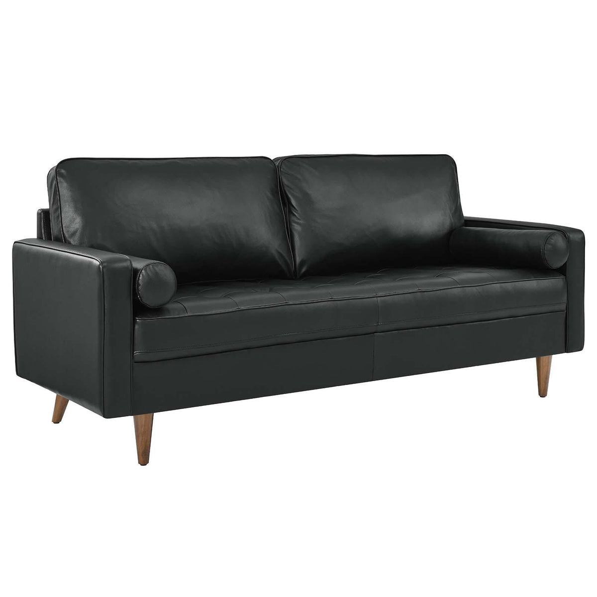 Modway Furniture Modern Valour Leather Sofa - EEI-4633