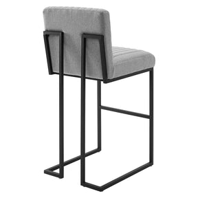 Modway Furniture Modern Indulge Channel Tufted Fabric Bar Stool - EEI-4654