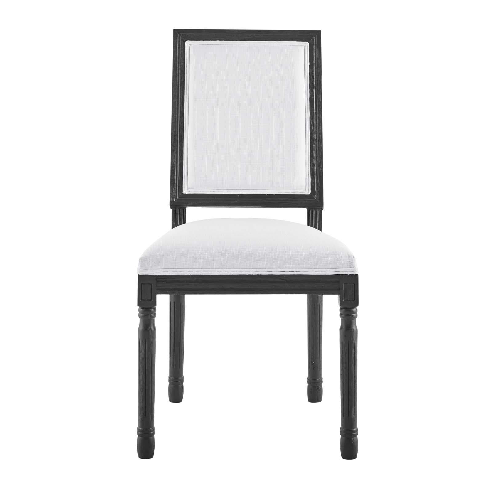 Modway Furniture Modern Court French Vintage Upholstered Fabric Dining Side Chair - EEI-4661