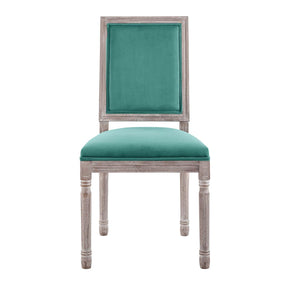 Modway Furniture Modern Court French Vintage Performance Velvet Dining Side Chair - EEI-4662