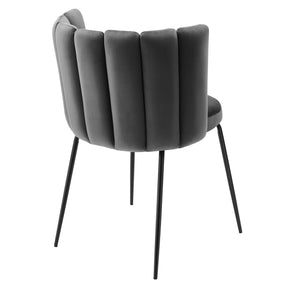 Modway Furniture Modern Virtue Performance Velvet Dining Chair Set of 2 - EEI-4675