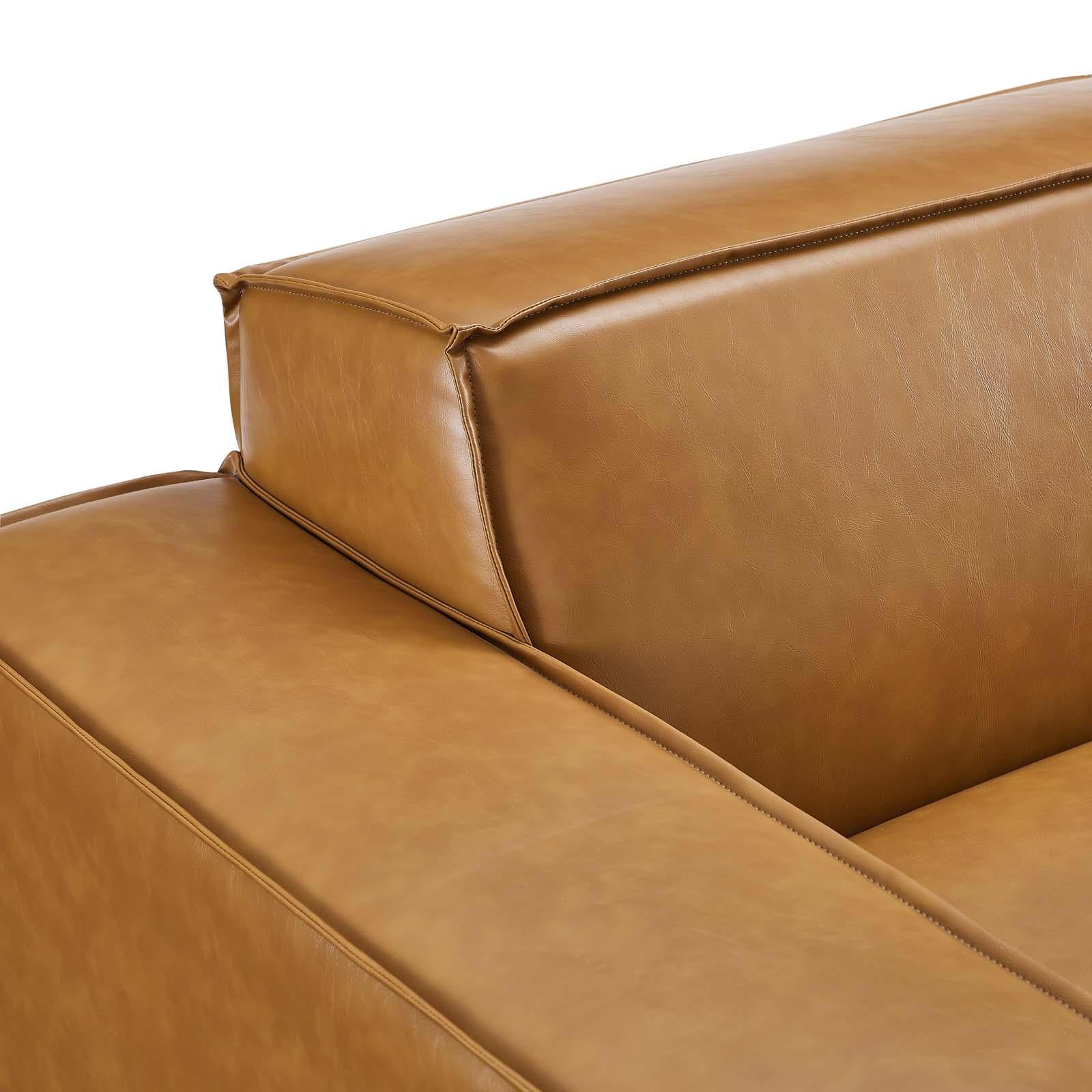Modway Furniture Modern Restore Vegan Leather Loveseat - EEI-4707