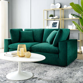 Modway Furniture Modern Commix Down Filled Overstuffed Performance Velvet Loveseat - EEI-4816