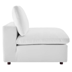 Modway Furniture Modern Commix Down Filled Overstuffed Performance Velvet 4-Piece Sectional Sofa - EEI-4818