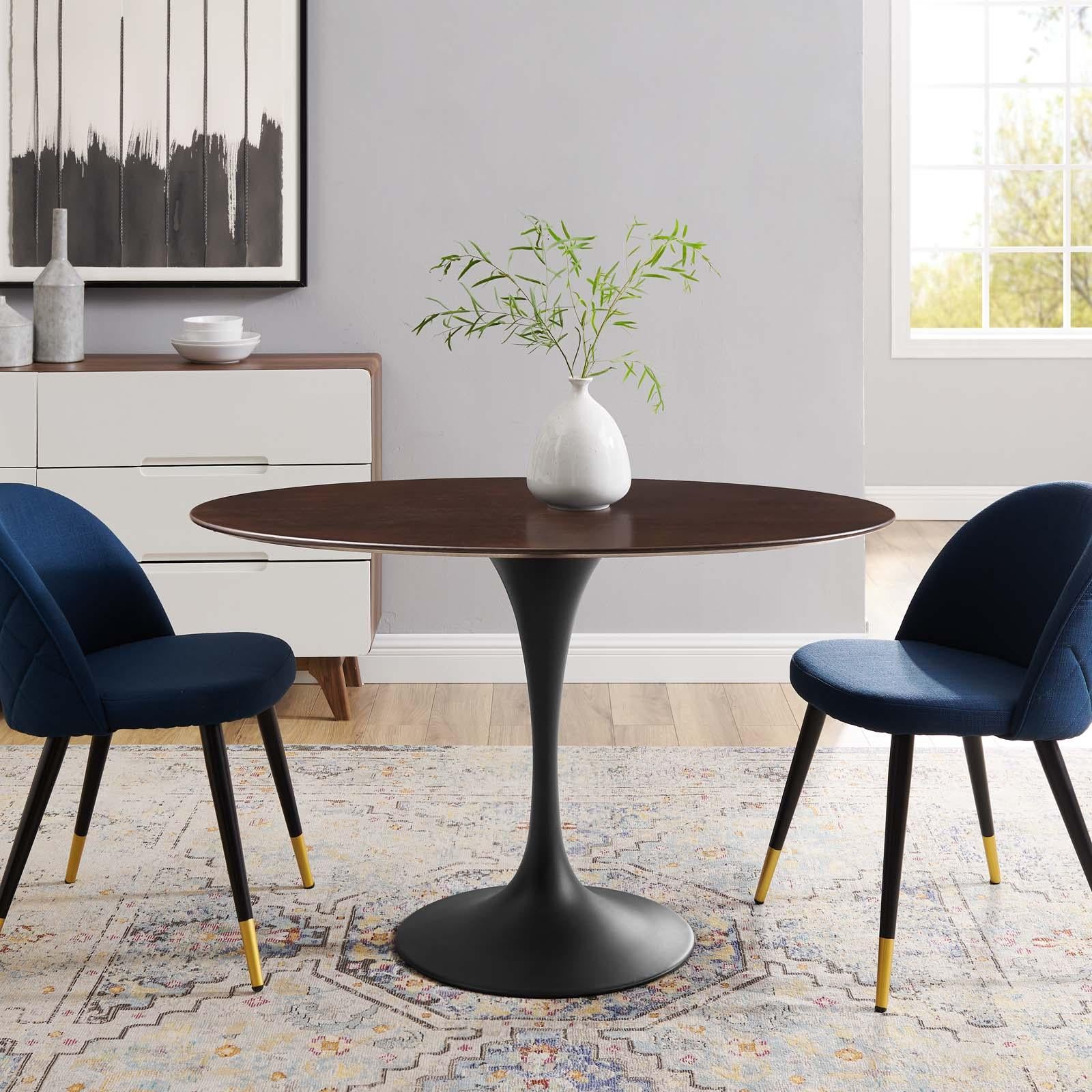 Modway Furniture Modern Lippa 48" Wood Oval Dining Table - EEI-4863