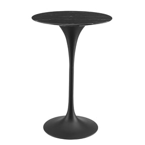 Modway Furniture Modern Lippa 28" Artificial Marble Bar Table - EEI-4892
