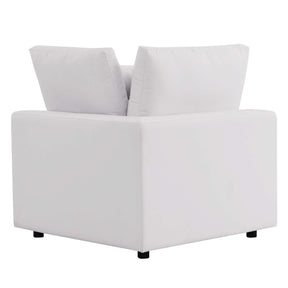 Modway Furniture Modern Commix Overstuffed Outdoor Patio Corner Chair - EEI-4904