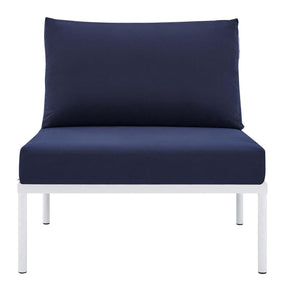 Modway Furniture Modern Harmony Sunbrella® Outdoor Patio Aluminum Armless Chair - EEI-4959