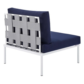 Modway Furniture Modern Harmony Sunbrella® Outdoor Patio Aluminum Armless Chair - EEI-4960