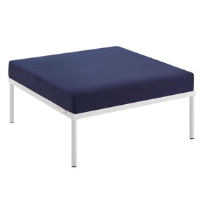 Modway Furniture Modern Harmony Sunbrella® Outdoor Patio Aluminum Ottoman - EEI-4969