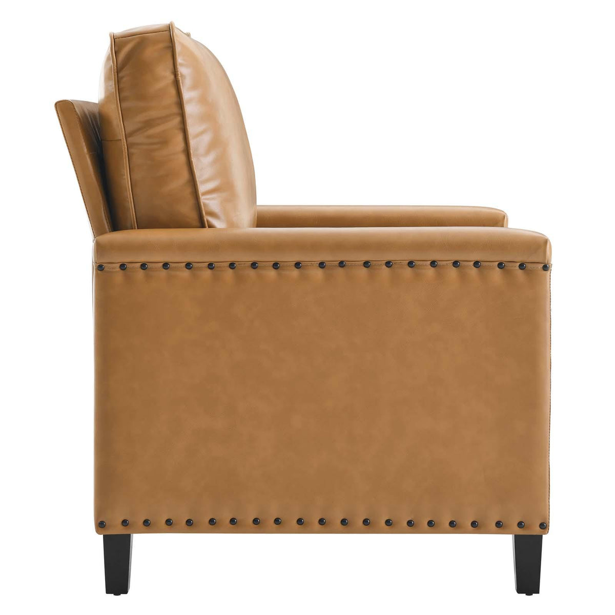Modway Furniture Modern Ashton Vegan Leather Armchair - EEI-4990