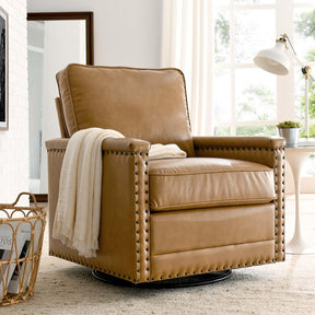 Modway Furniture Modern Ashton Vegan Leather Swivel Chair - EEI-4993