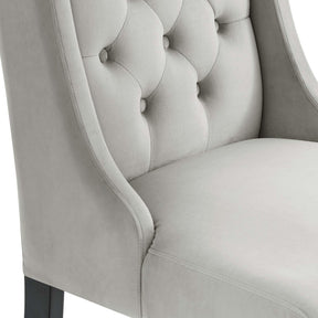 Modway Furniture Modern Baronet Performance Velvet Dining Chairs - Set of 2 - EEI-5013