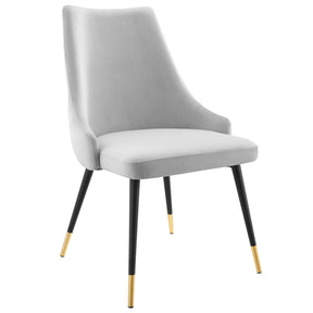 Modway Furniture Modern Adorn Dining Side Chair Performance Velvet Set of 2 - EEI-5043