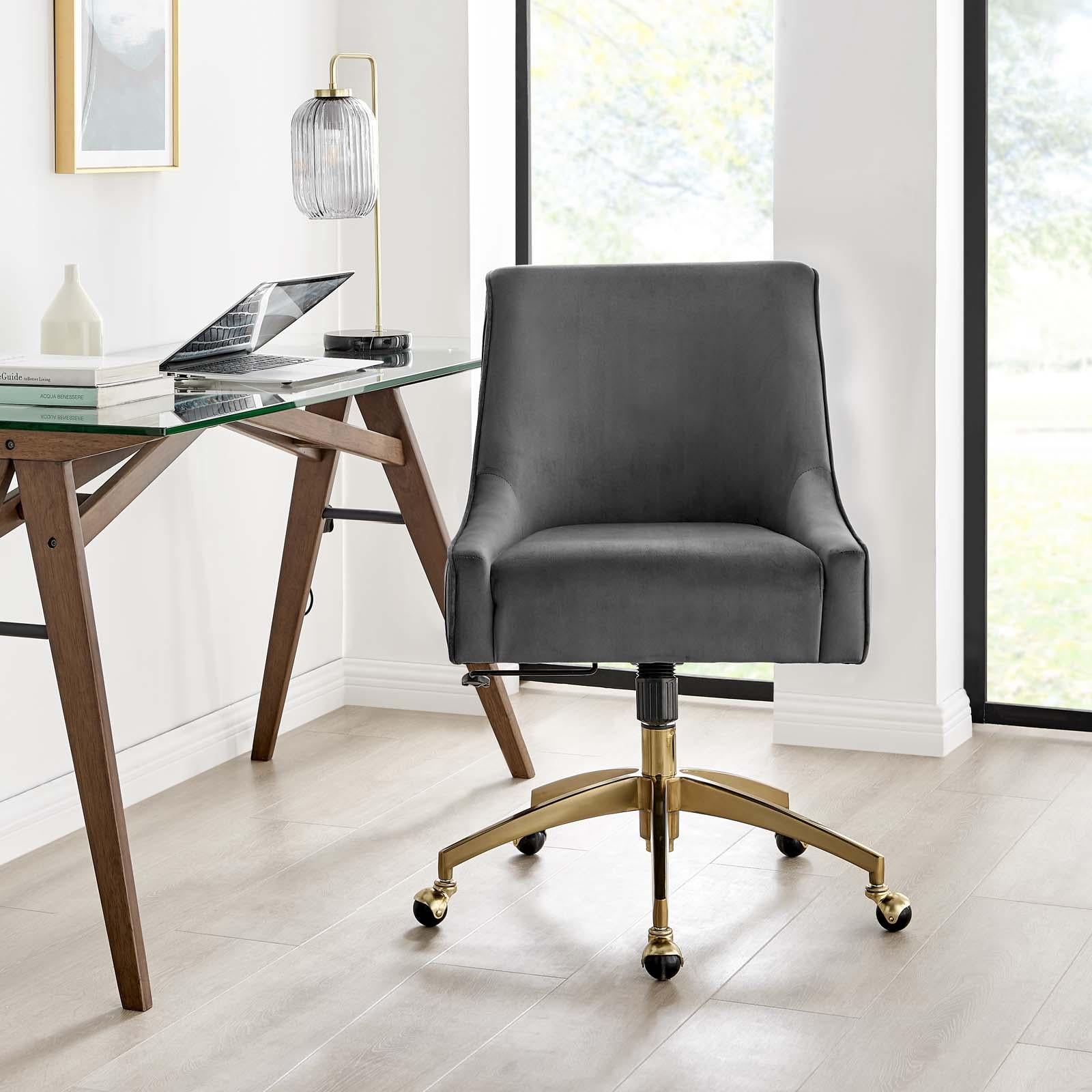 Modway Furniture Modern Discern Performance Velvet Office Chair - EEI-5080