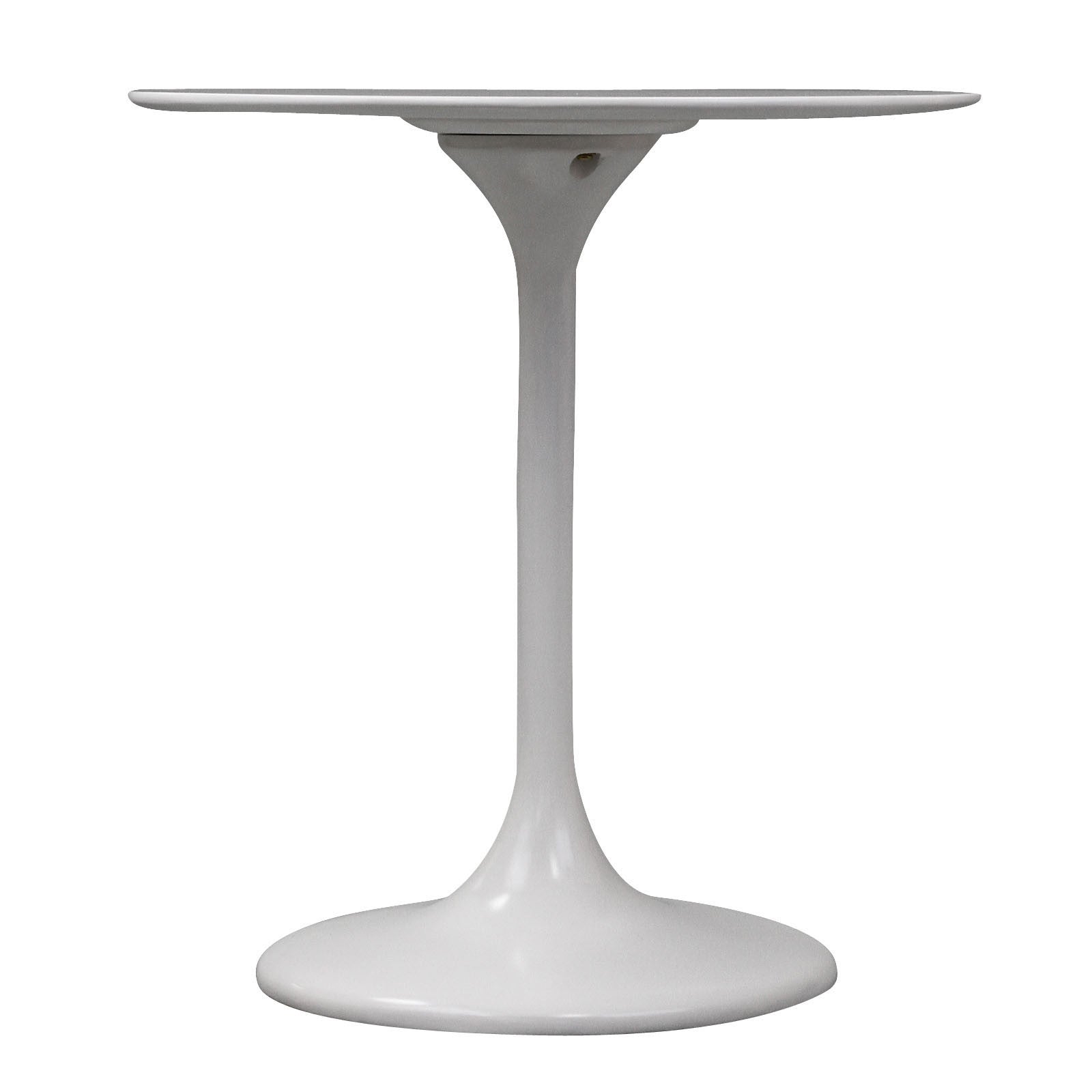 Modway Furniture Lippa 28" Fiberglass White Side Table EEI-513-WHI-Minimal & Modern