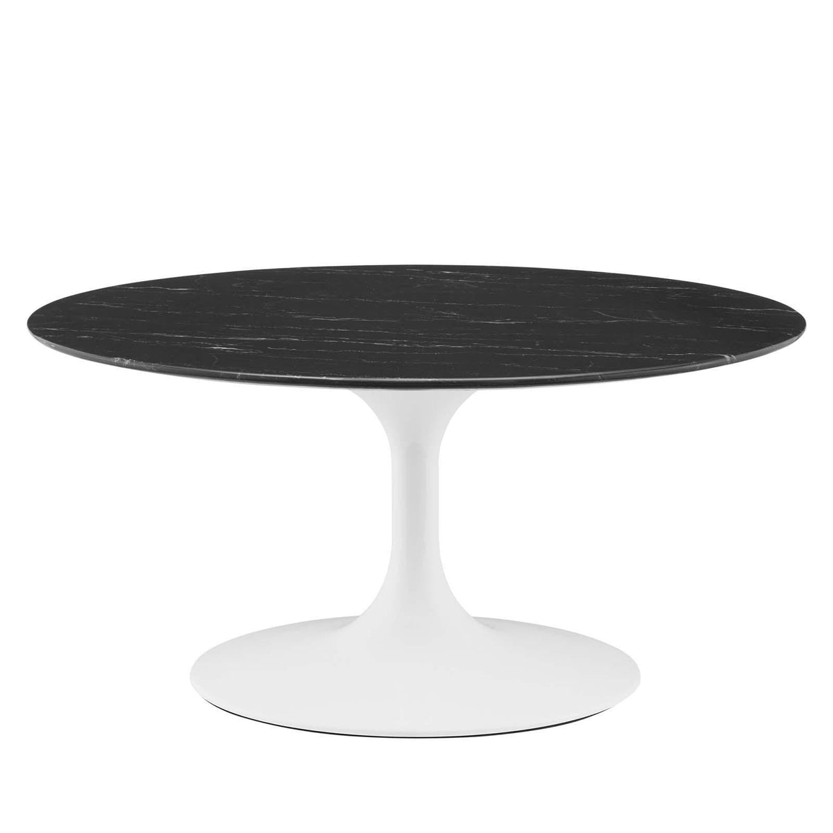 Modway Furniture Modern Lippa 36" Artificial Marble Coffee Table - EEI-5191