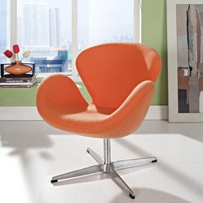 Modway Furniture Modern Wing Leather Lounge Chair EEI-527-Minimal & Modern