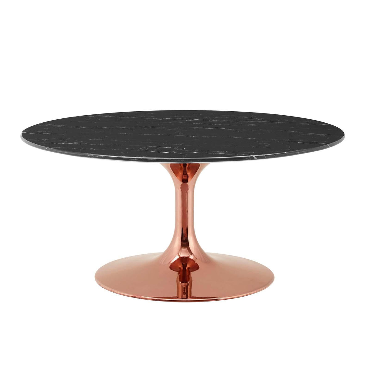 Modway Furniture Modern Lippa 36" Artificial Marble Coffee Table - EEI-5281
