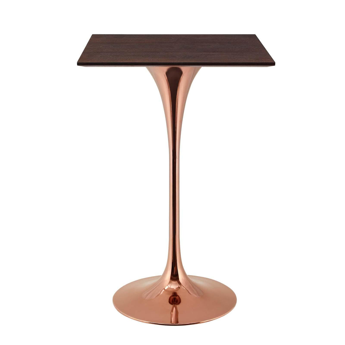 Modway Furniture Modern Lippa 28" Square Wood Bar Table - EEI-5291