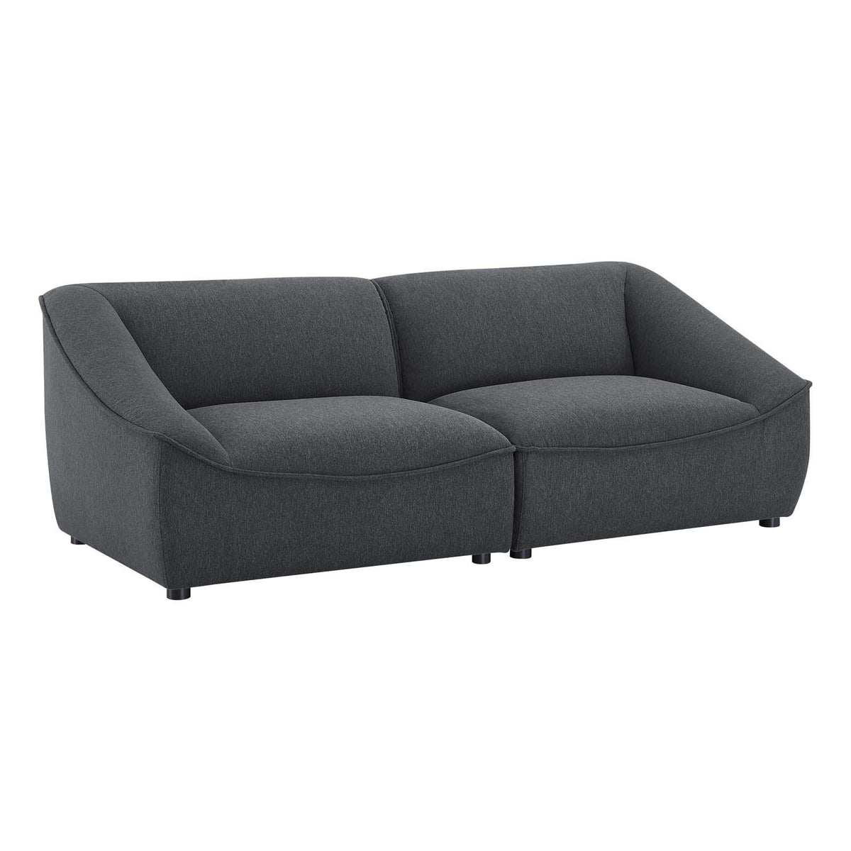 Modway Furniture Modern Comprise 2-Piece Loveseat - EEI-5403
