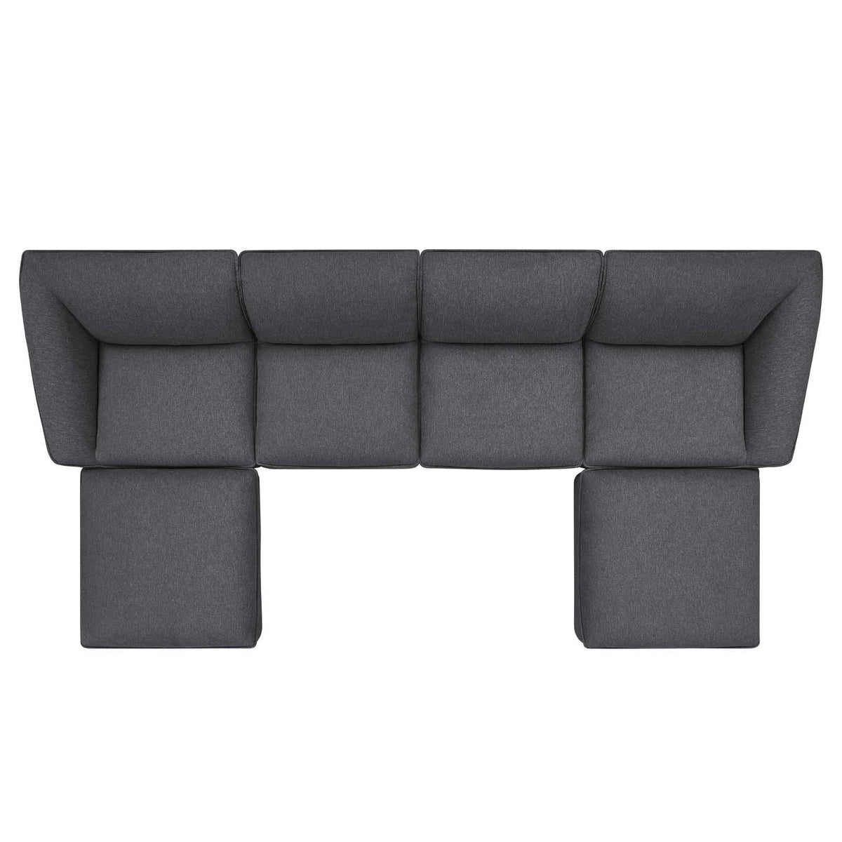 Modway Furniture Modern Comprise 6-Piece Living Room Set - EEI-5409